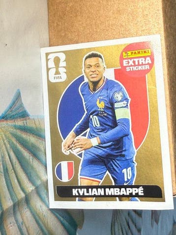 Panini Kylian Mbappé 1 - 1 Card - Excellent (EX), Nieuw