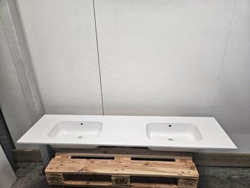 Gliss Design Asia wastafel 180 x 46 cm zonder kraangat, Ophalen of Verzenden, Nieuw, Bad