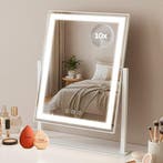 2dekans | Fraay® Hollywood Spiegel met Verlichting 41x30cm -, Huis en Inrichting, Woonaccessoires | Spiegels, Ophalen of Verzenden
