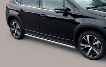 Side Bars | geschikt voor Peugeot | 2008 16- 5d suv. | RVS z, Verzenden