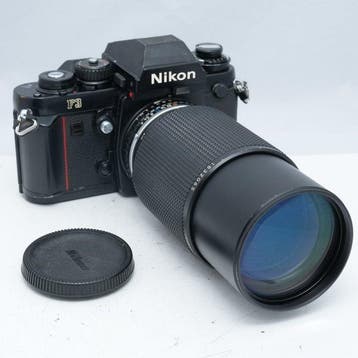 Nikon F3 Eye-Level + Series E Zoom 70-210mm F4 Single lens, Nieuw