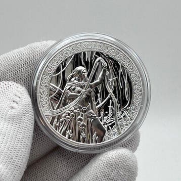 Duitsland. 5 Mark 2026 – Norns: Skuld – 1 oz Silver – Ag