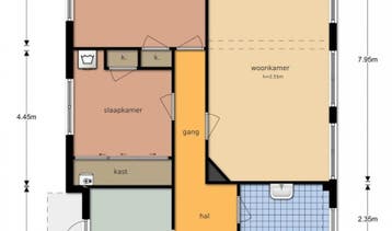 Te Huur 3 Kamer Appartement Graslaan In Arnhem, Gelderland, Direct bij eigenaar, Appartement, Arnhem