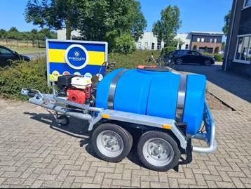 Mobiele hogedrukreinger 200 Bar 15 Ltr/pm, 1140 ltr inhoud., Ophalen
