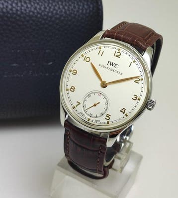 IWC - Portuguese Hand-Wound - Ref. IW545408 - Heren -