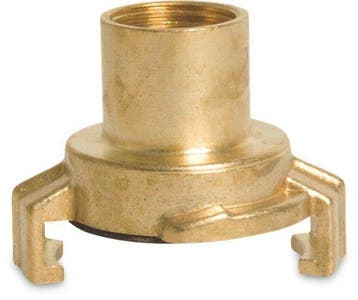 Geka Plus messing koppeling met verlengde binnendraad-1, Verzenden, Nieuw