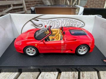 Hot Wheels 1:18 - Modelauto - Ferrari 360 Spider, Nieuw