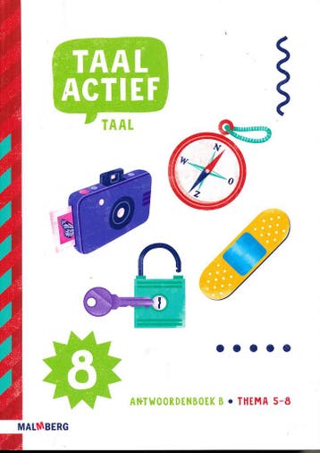Taal Actief versie 5 Antwoordenboek B Taal groep 8, Verzenden, Nieuw