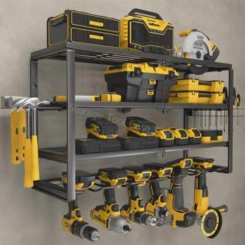 3-Laags Wandmontage Organizer voor Elektrisch Gereedschap -, Verzenden, Nieuw