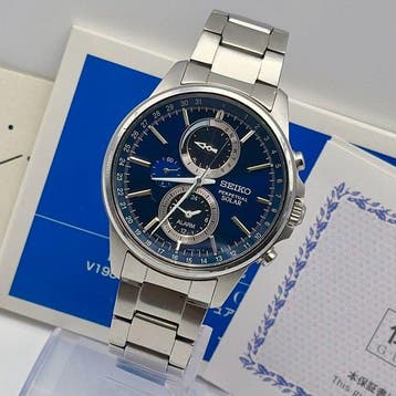 Seiko - Perpetual Solar - Zonder minimumprijs - V198-0AC0 -