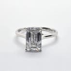 Ring - 14 karaat Witgoud - 2.01ct. tw. Diamant (Lab-grown) -, Nieuw