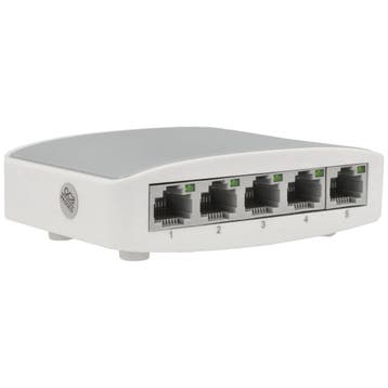 Movok VK-SWITCH-05N-G, 5 Poorts Switch zonder PoE, Computers en Software, Netwerk switches, Ophalen of Verzenden, Nieuw