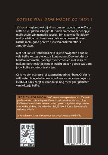 Het Barista Handboek 9789082791617 Jessica Tolboom, Boeken, Verzenden, Zo goed als nieuw, Jessica Tolboom