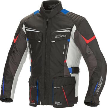 Büse Lago Pro Zwart Blauw Rood Textiel Jas, Motoren, Kleding | Motorkleding, Nieuw met kaartje, Jas | textiel, Büse, Heren