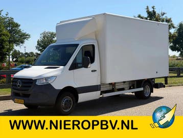Zakelijke Lease |  Mercedes-Benz Sprinter 514CDI Bakwagen La, Gebruikt, Euro 6, Wit, Mercedes-Benz