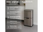 FlinQ Senzaro 60L - Prullenbak - Automatische Sluiting -, Verzenden, Nieuw