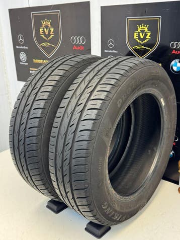 2 stuks 185/65R15 Viking Protech Newgen zomerbanden 5,5 mm, Auto-onderdelen, Banden en Velgen, Gebruikt, 15 inch, 185 mm, Band(en)