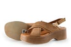 Sacha Sandalen in maat 37 Cognac, Overige kleuren, Verzenden, Sandalen of Muiltjes, Zo goed als nieuw