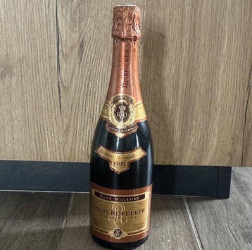 1995 Louis Roederer, Rosé Millésimé - Champagne Rosé, Brut,, Verzamelen, Nieuw