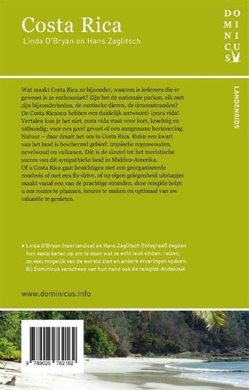 Costa Rica / Dominicus landengids 9789025762162, Verzenden, Zo goed als nieuw, Linda O'Bryan
