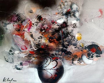 Ovidiu Kloska - Still Life Beyond Time II | Mixed Media on