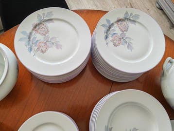 porcelaine de sologne - Tafelservies voor 12 (57) -
