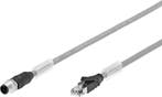Festo Aansluitkabel Stekker M12x1 D-Gecodeerd EN 61076-2-101, Verzenden, Nieuw