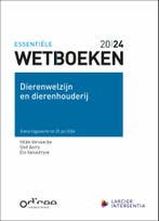 Wetboek Dierenwelzijn en dierenhouderij - 2024 / Essentiële, Boeken, Verzenden, Gelezen, Hilde Vervaecke