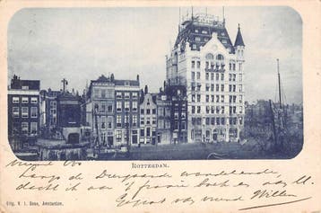 Rotterdam 2500 ansichten op House-of-cards Wekelijks nieuw!, Verzamelen, Verzenden, Ongelopen, Zuid-Holland