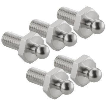 Loxx Tenax M5x10mm Verchroomd Set Van 5, Ophalen of Verzenden, Nieuw