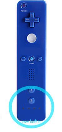 Controller Wii - Motion Plus Donkerblauw - Third Party -, Ophalen of Verzenden, Nieuw