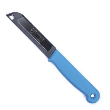 Solingen Schilmesje – RVS Glad – 18,5 cm met Blade Cover, Ophalen of Verzenden, Nieuw, Rvs of Chroom