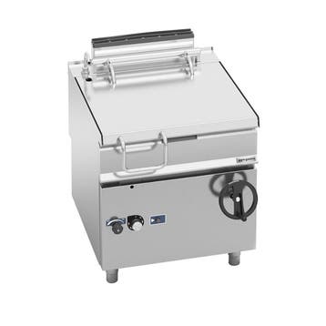 GGM Gastro | Kantelbare braadpan PAOLO 900 - gas - 80L - |, Huis en Inrichting, Keuken | Potten en Pannen, Verzenden, Nieuw