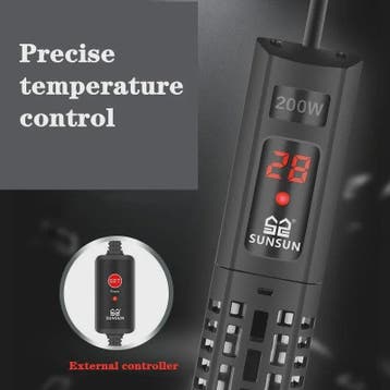 Aquarium Verwarmer met LCD Display - Instelbare Temperatuur, Dieren en Toebehoren, Vissen | Aquaria en Toebehoren, Verzenden, Nieuw