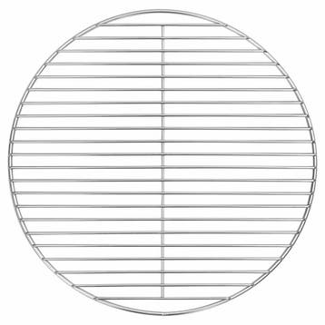 vidaXL Barbecuerooster Zilver 43 x 43 cm Roestvrij staal, Verzenden, Nieuw