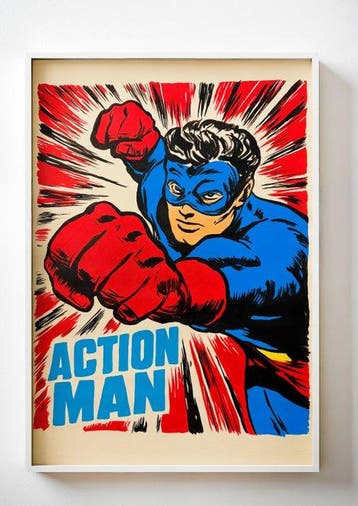 Flavia Delgado - ACTION MAN XL (NO RESERVE)