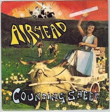 Single vinyl / 7 inch - Airhead  - Counting Sheep, Verzenden, Zo goed als nieuw, 7 inch, Rock en Metal