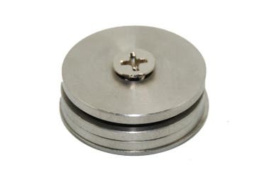 Intersteel afdekdopje rvs t.b.v. schilden, Doe-het-zelf en Verbouw, Deuren en Horren, Verzenden, Nieuw