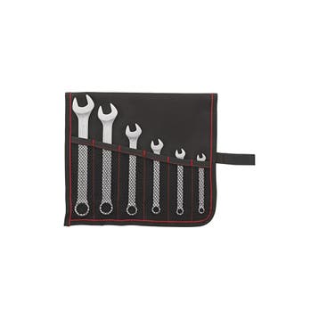 Steekringsleutelset DIN3113A 7-19mm 6-delig in roltas FORMAT, Verzenden, Nieuw