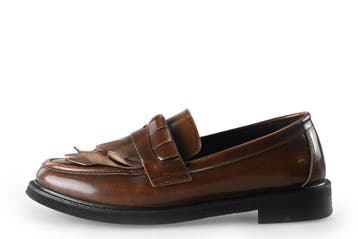 Stefano Lauran Loafers in maat 39 Bruin, Kleding | Dames, Schoenen, Bruin, Verzenden, Overige typen, Zo goed als nieuw