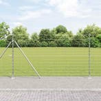 vidaXL Afrasteringspaal Gegalvaniseerd 25 x 1,4 m Staal, Verzenden, Nieuw, IJzer