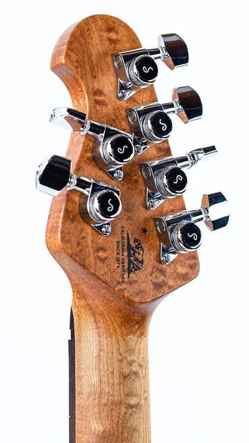 Music Man Luke 4 SSS Diesel Blue (Instrument,Double Cut), Ophalen of Verzenden, Nieuw, Solid body