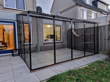 Maatwerk kattenren in uw tuin of op uw balkon? Wij helpen u!, Dieren en Toebehoren, Nieuw