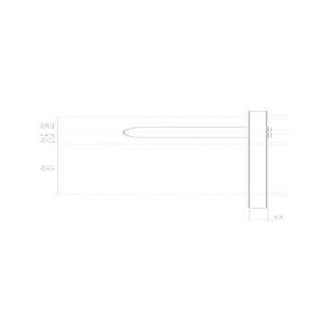 Intersteel Deurkruk Hoek 90° op schild profielcilindergat, Verzenden, Nieuw