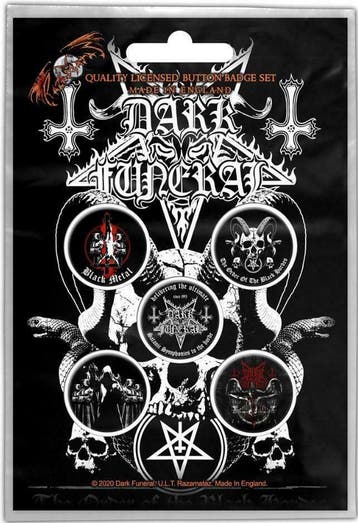 Dark Funeral Button The Black Hordes officiële merchandise, Ophalen of Verzenden, Nieuw, Gebruiksvoorwerp