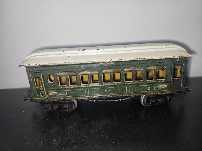 Märklin - Speelgoed reizigersrijtuig - 1900-1910 - Duitsland, Antiek en Kunst, Antiek | Speelgoed