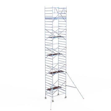 Rolsteiger Original 135x190 11,2m werkhoogte tegen de gevel, Verzenden, Nieuw, Rolsteiger of Kamersteiger, 5 meter of hoger