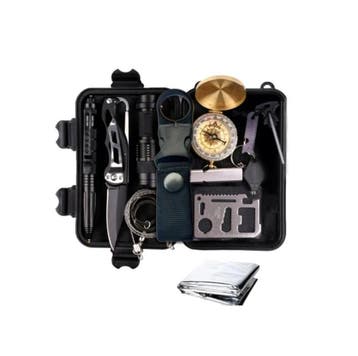 Survivalkit - 12 delig - Inclusief opbergdoosje, Ophalen of Verzenden, Nieuw