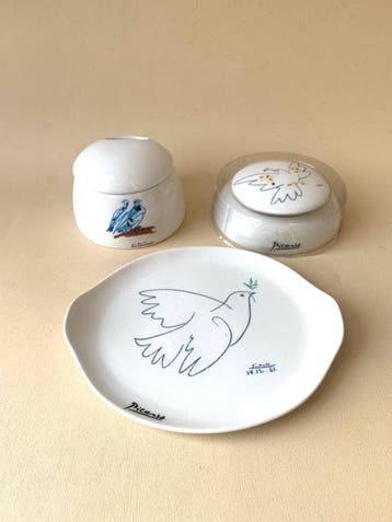 Tognana - (After) Picasso - Pot (3) - Porselein -, Antiek en Kunst
