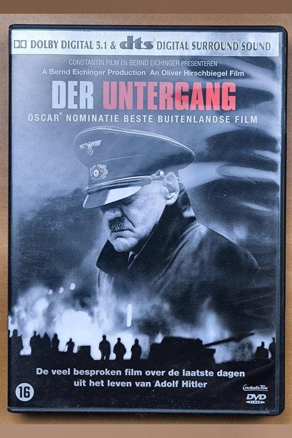 DVD Downfall 2004 Alexandra Maria Lara Bruno Ganz, Cd's en Dvd's, Dvd's | Drama, Verzenden